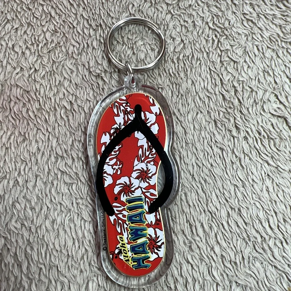 Vintage Hawaii Key Chain Keychain‎ Key Ring